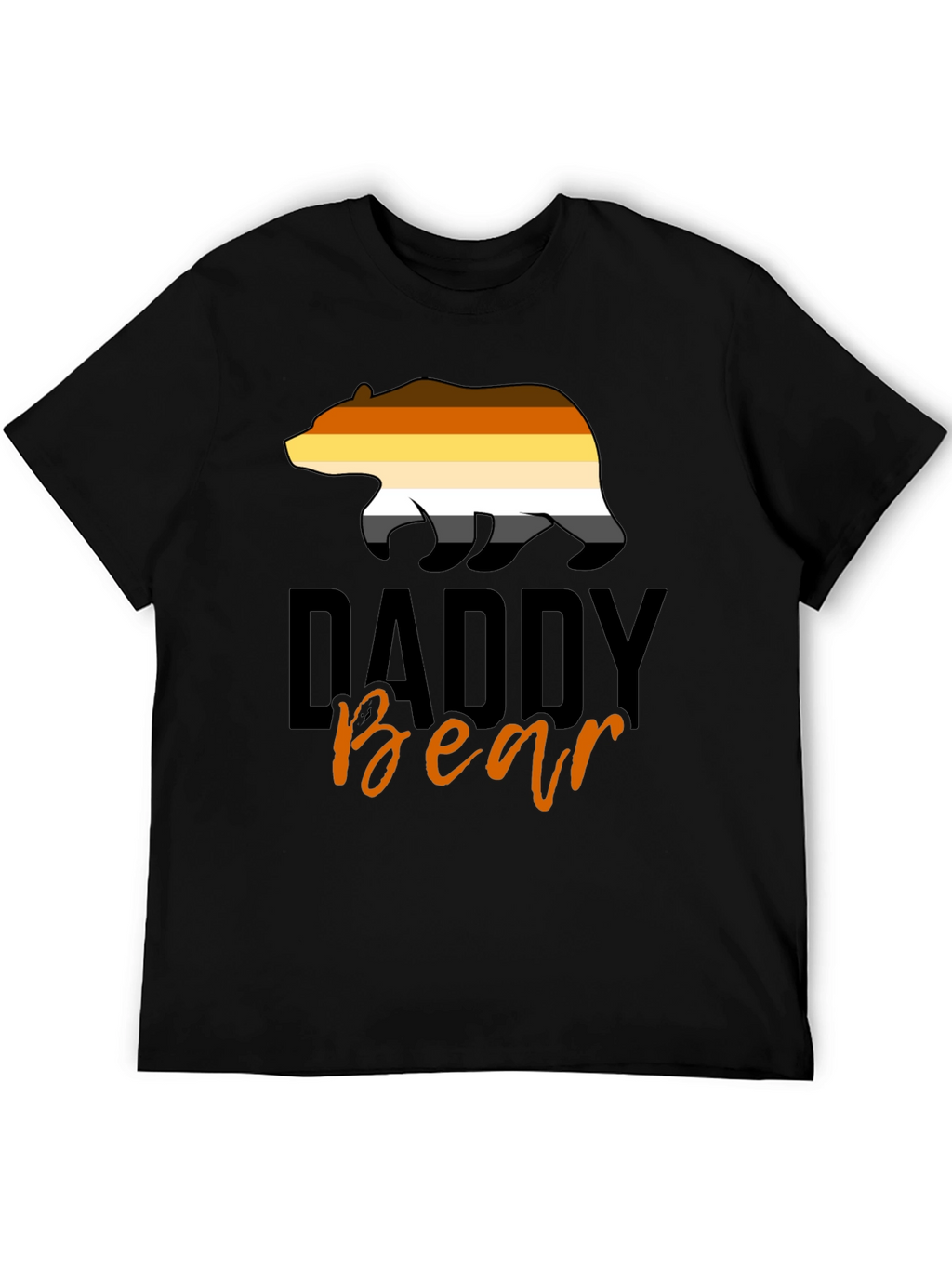 Daddy Bear Pride T-Shirt - Black Tee
