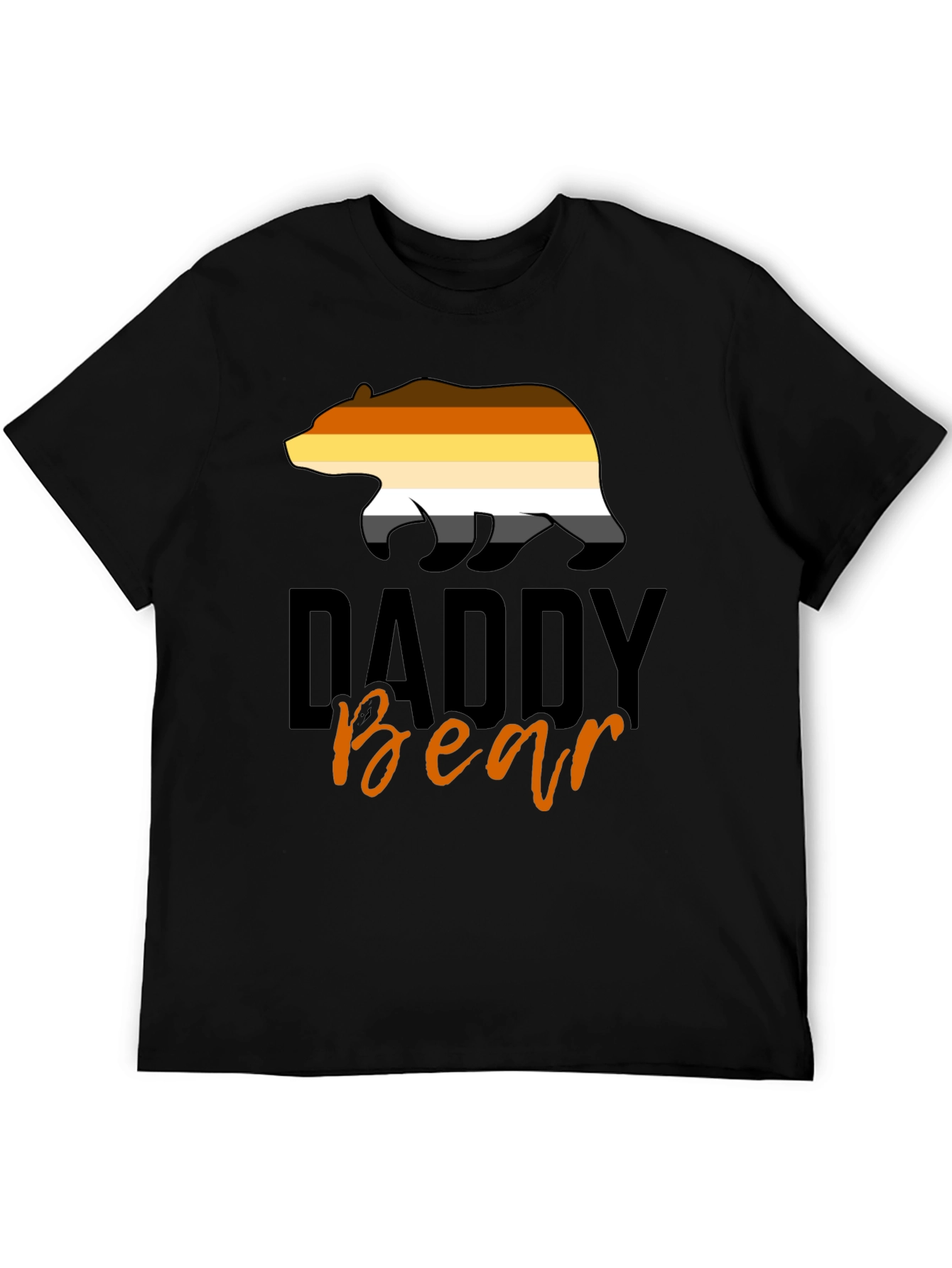Daddy Bear Pride T-Shirt - Black Tee