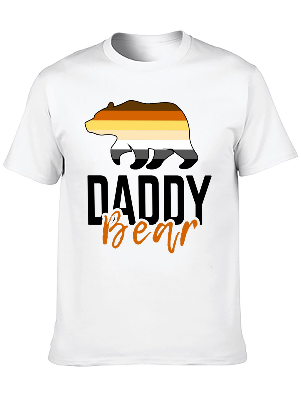 Daddy Bear Pride T-Shirt - Black Tee