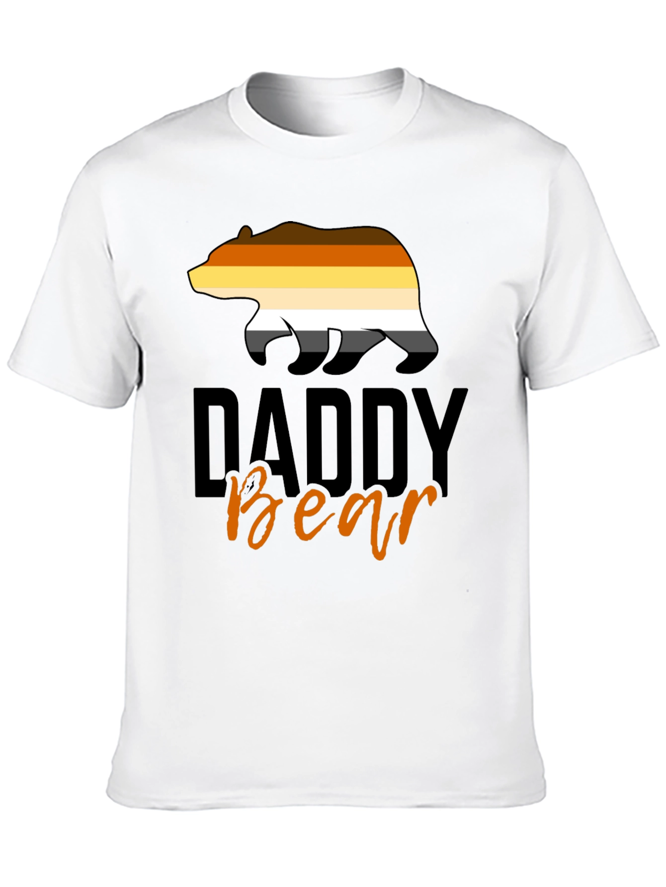 Daddy Bear Pride T-Shirt - Black Tee