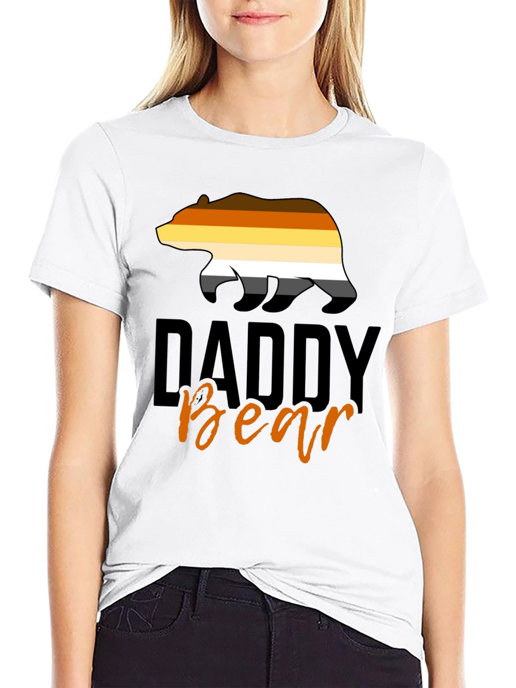 Daddy Bear Pride T-Shirt - Black Tee
