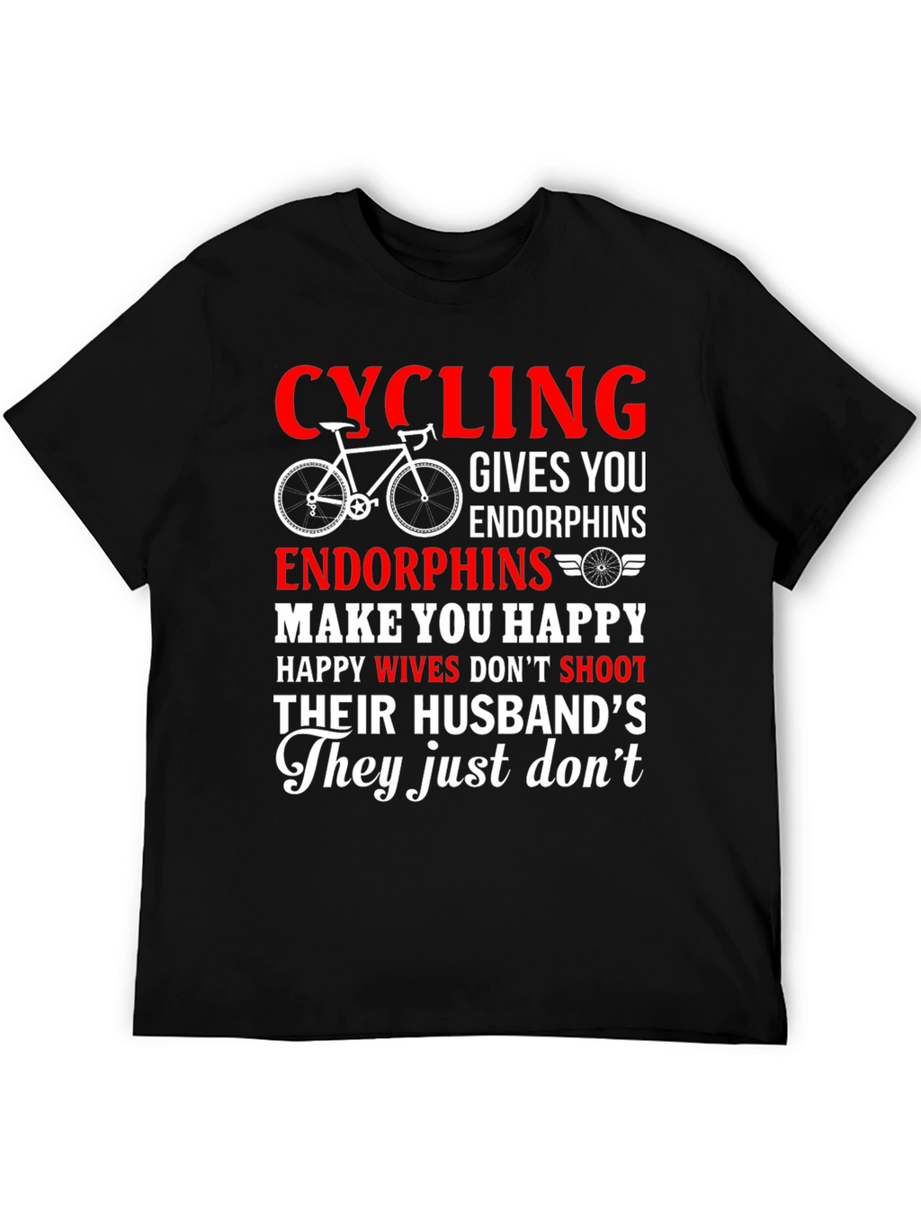 Cycling Endorphins Graphic Tee