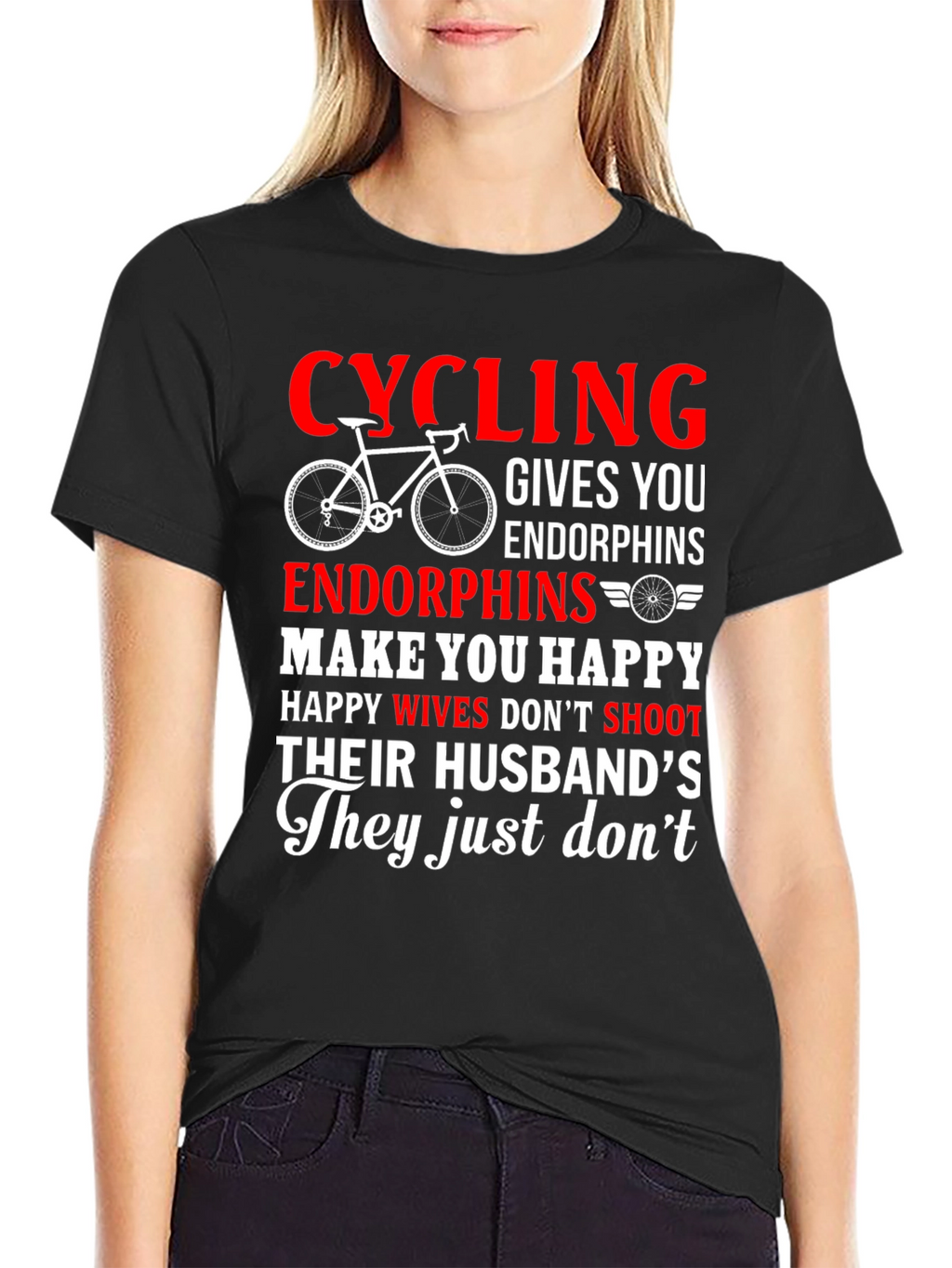 Cycling Endorphins Graphic Tee