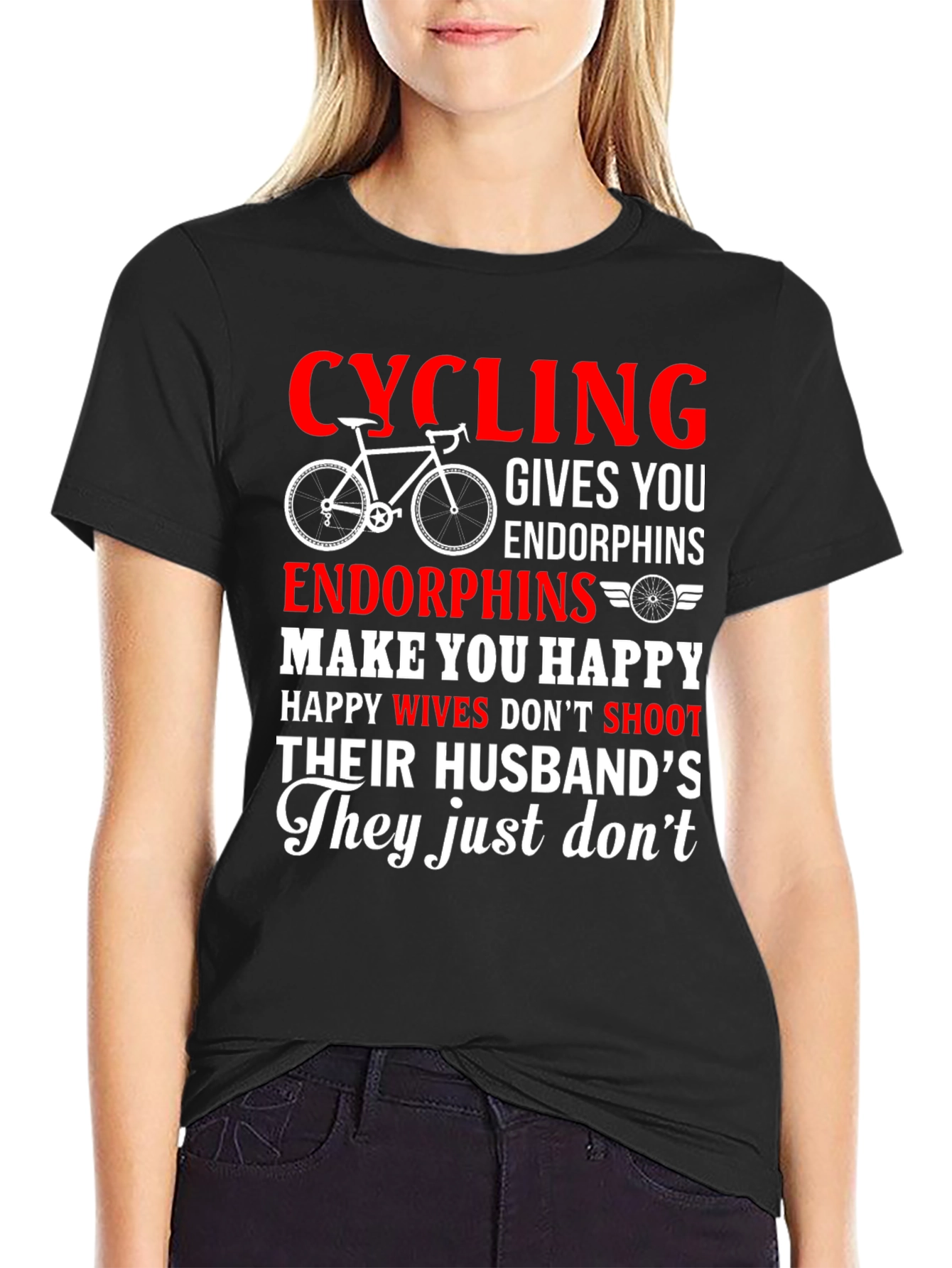 Cycling Endorphins Graphic Tee