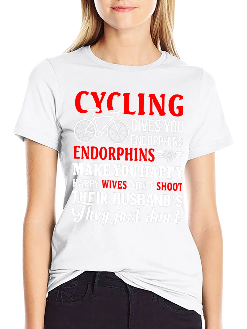 Cycling Endorphins Graphic Tee