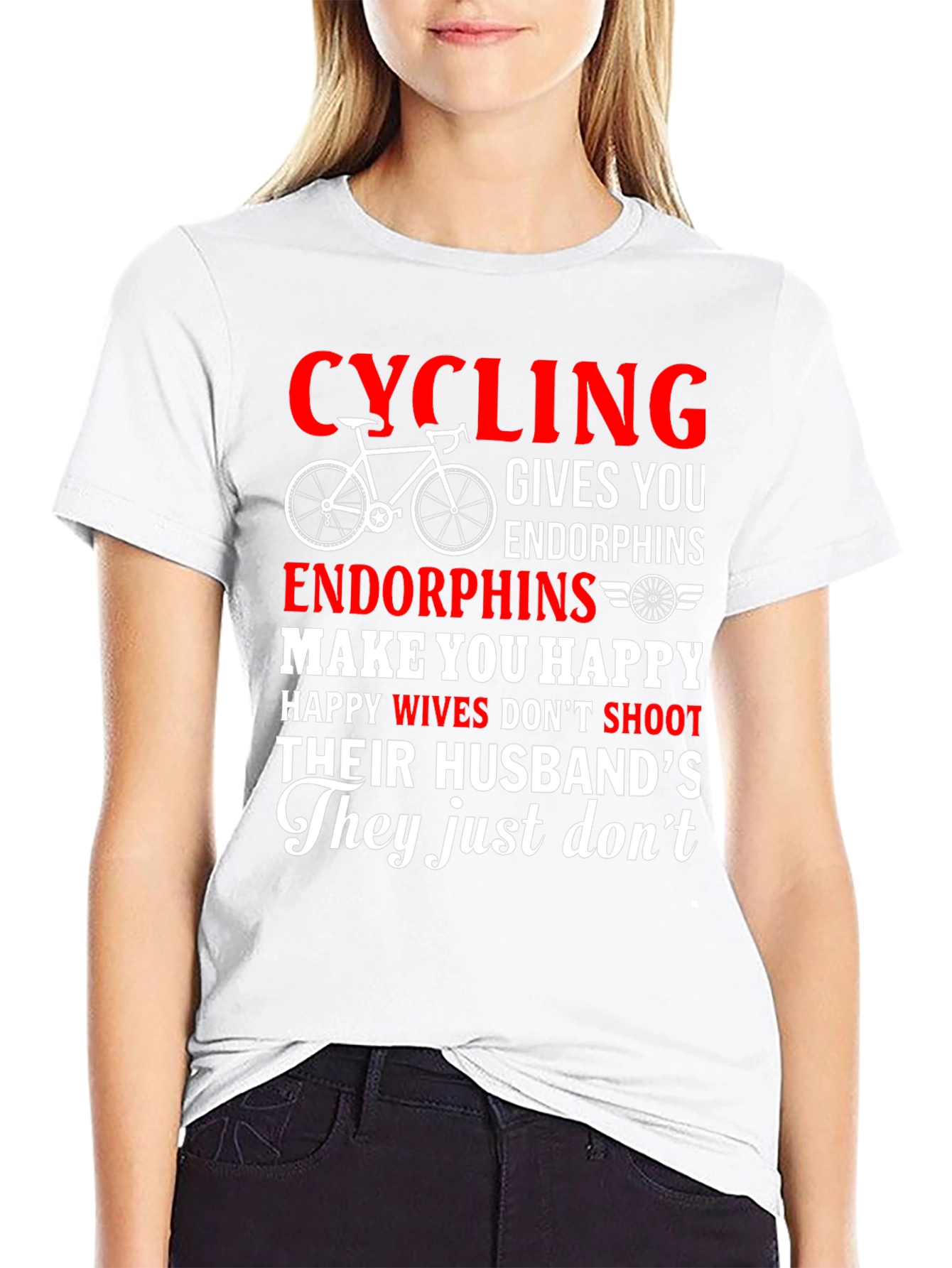 Cycling Endorphins Graphic Tee
