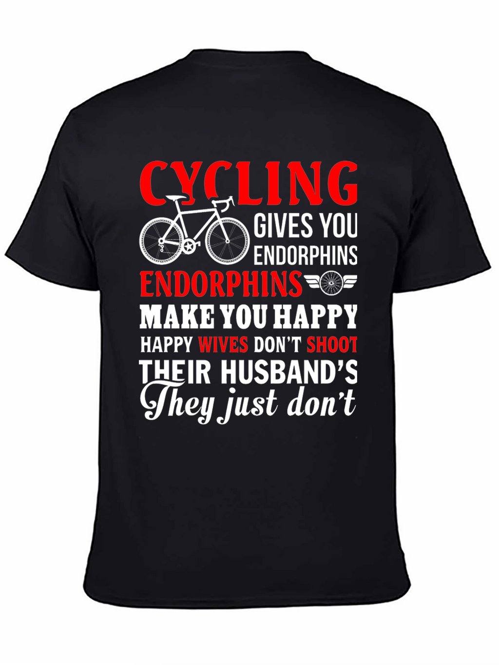 Cycling Endorphins Graphic Tee