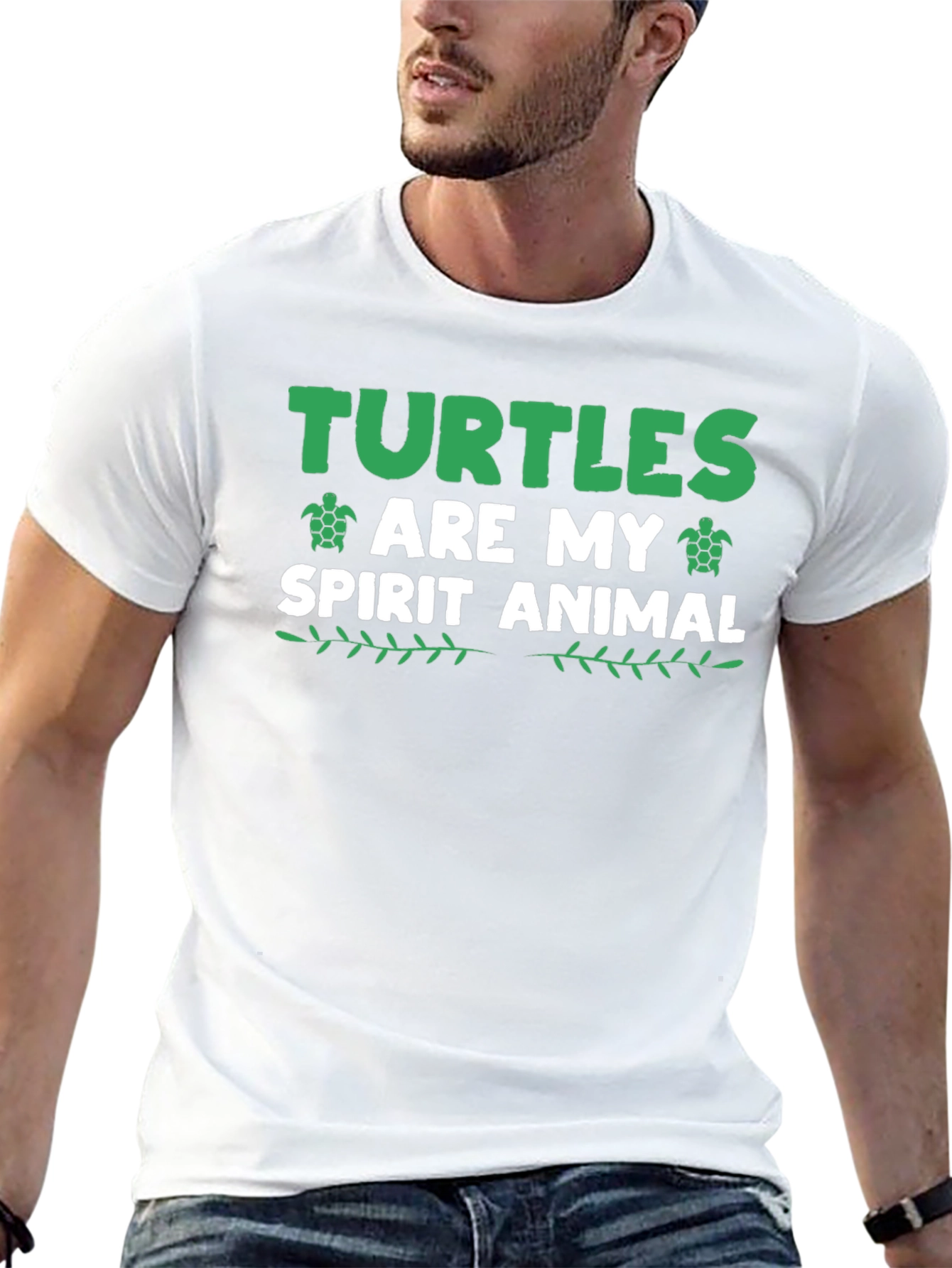 Turtle Spirit Animal Graphic T-Shirt
