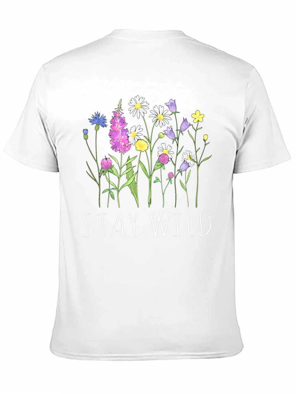 Stay Wild Floral Graphic Tee