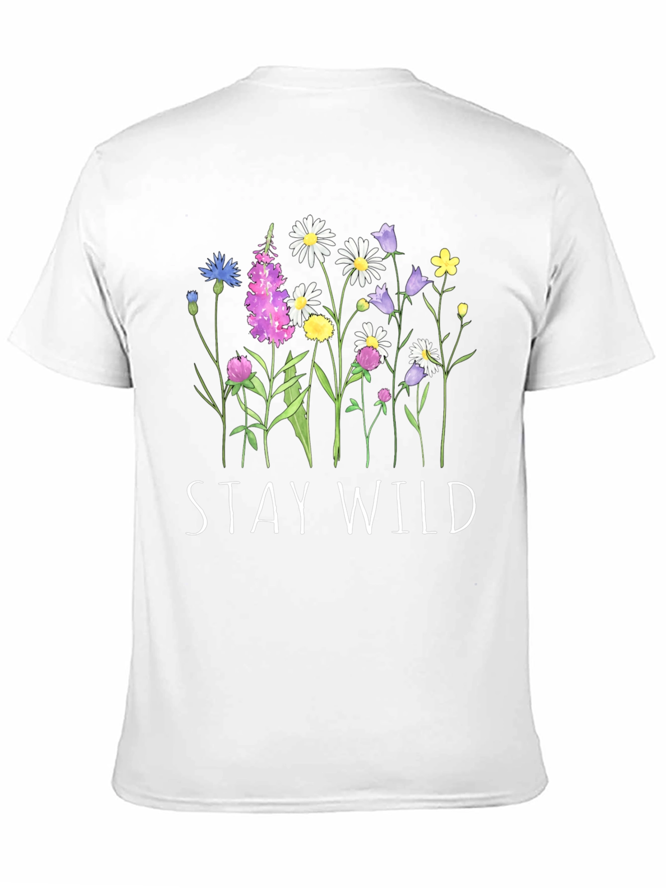 Stay Wild Floral Graphic Tee