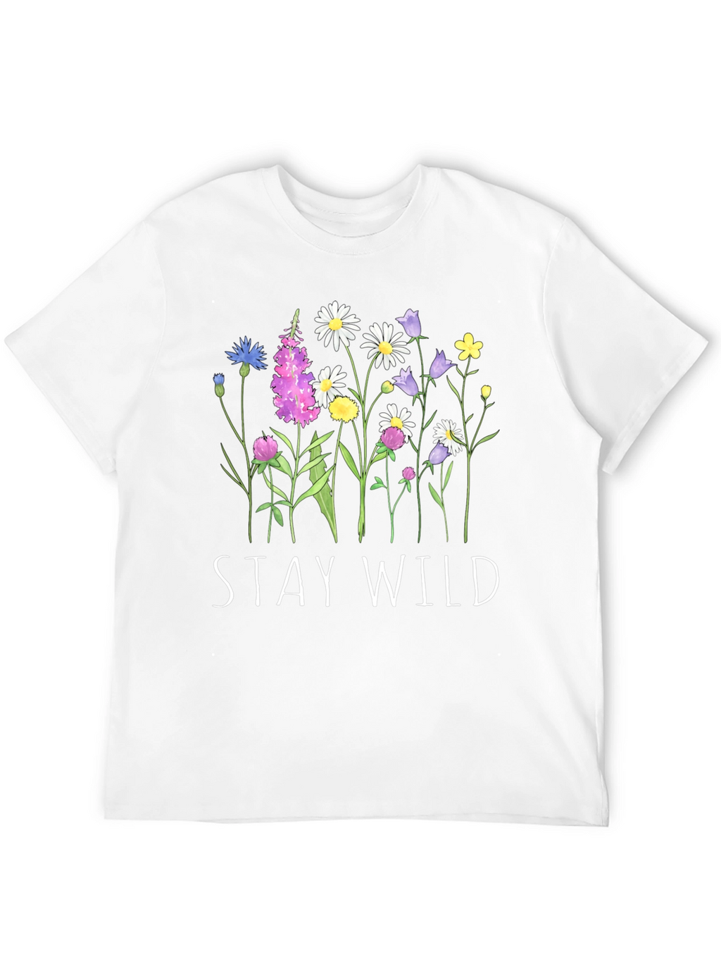 Stay Wild Floral Graphic Tee