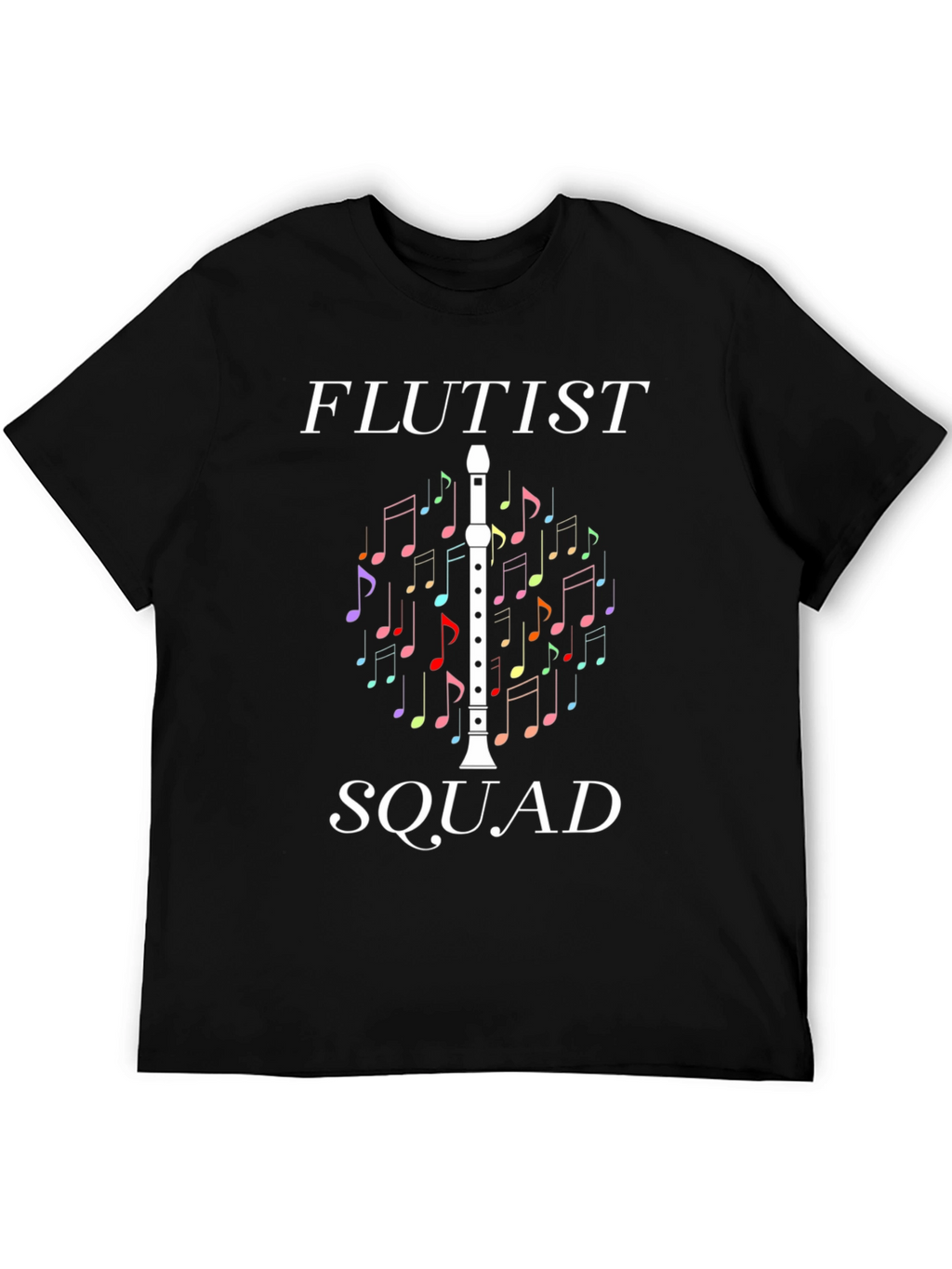 Flutist Squad T-Shirt - Music Lover Tee