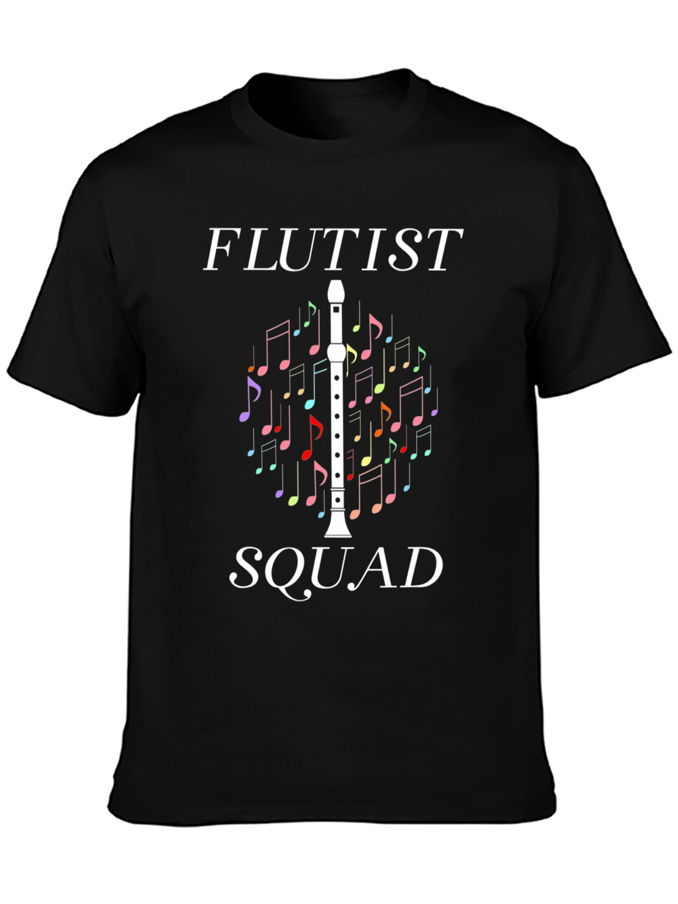 Flutist Squad T-Shirt - Music Lover Tee