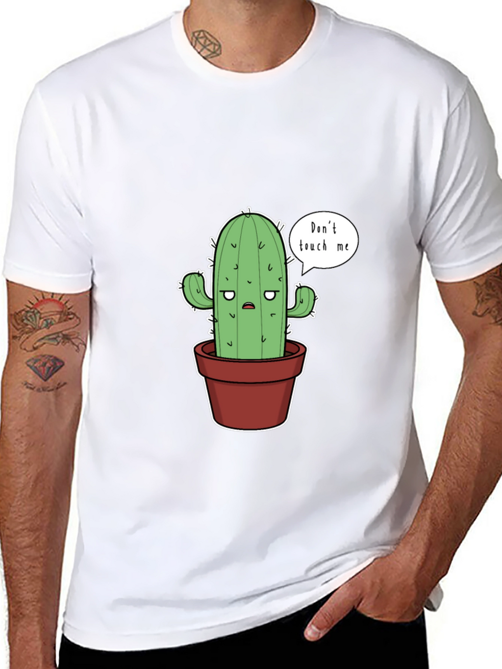 Dont Touch Me Cactus Graphic Tee