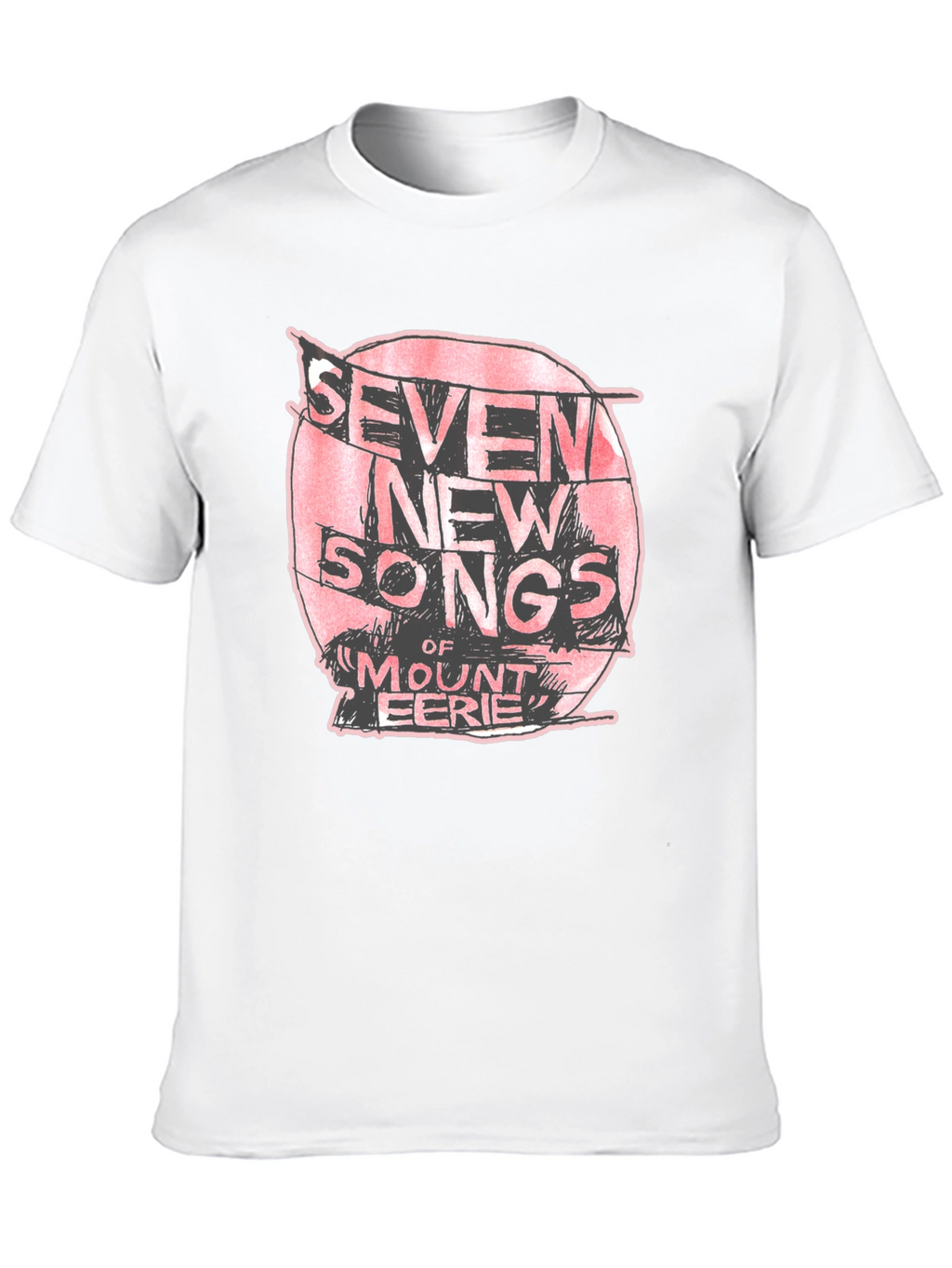 Seven New Songs Mount Eerie Black T-Shirt