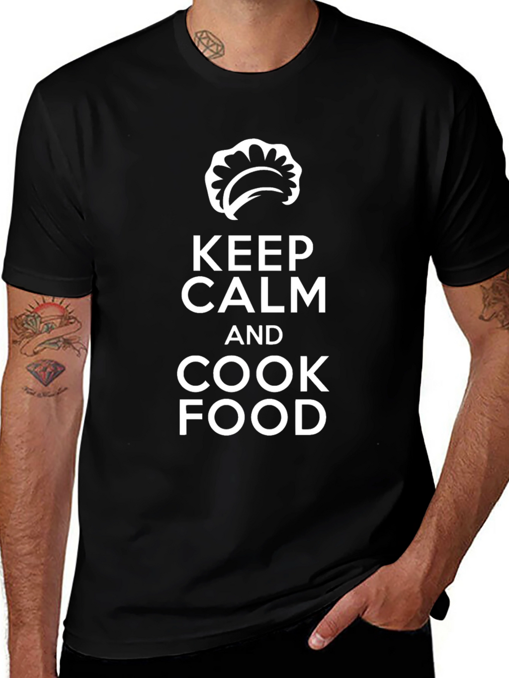 Keep Calm and Cook Food T-Shirt