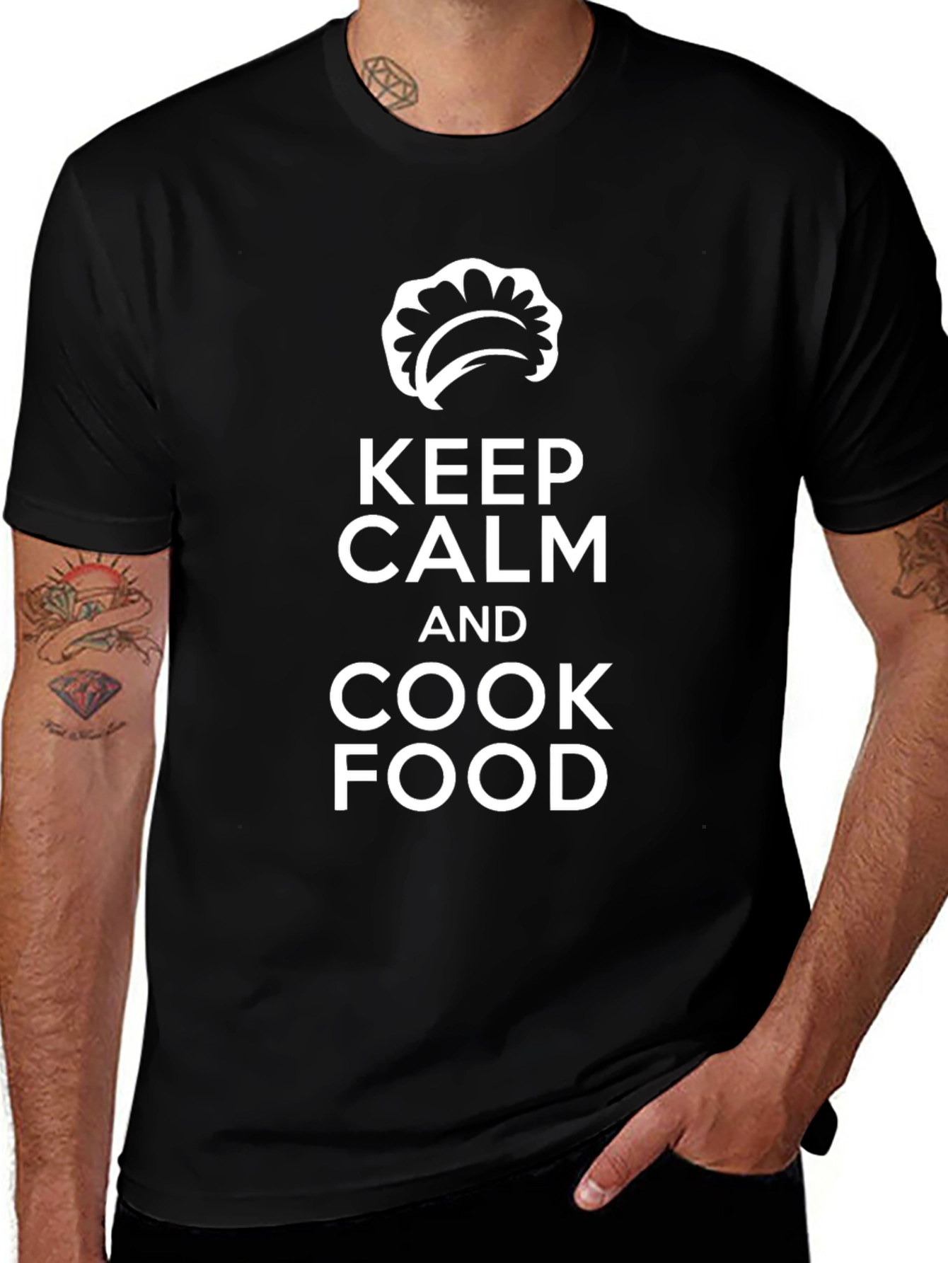 Keep Calm and Cook Food T-Shirt