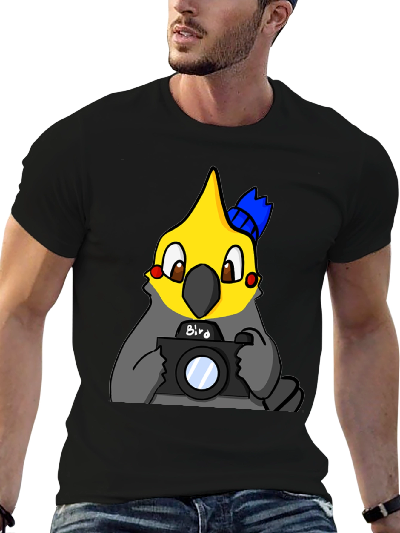 Bird Photographer Graphic T-Shirt - Unique Design