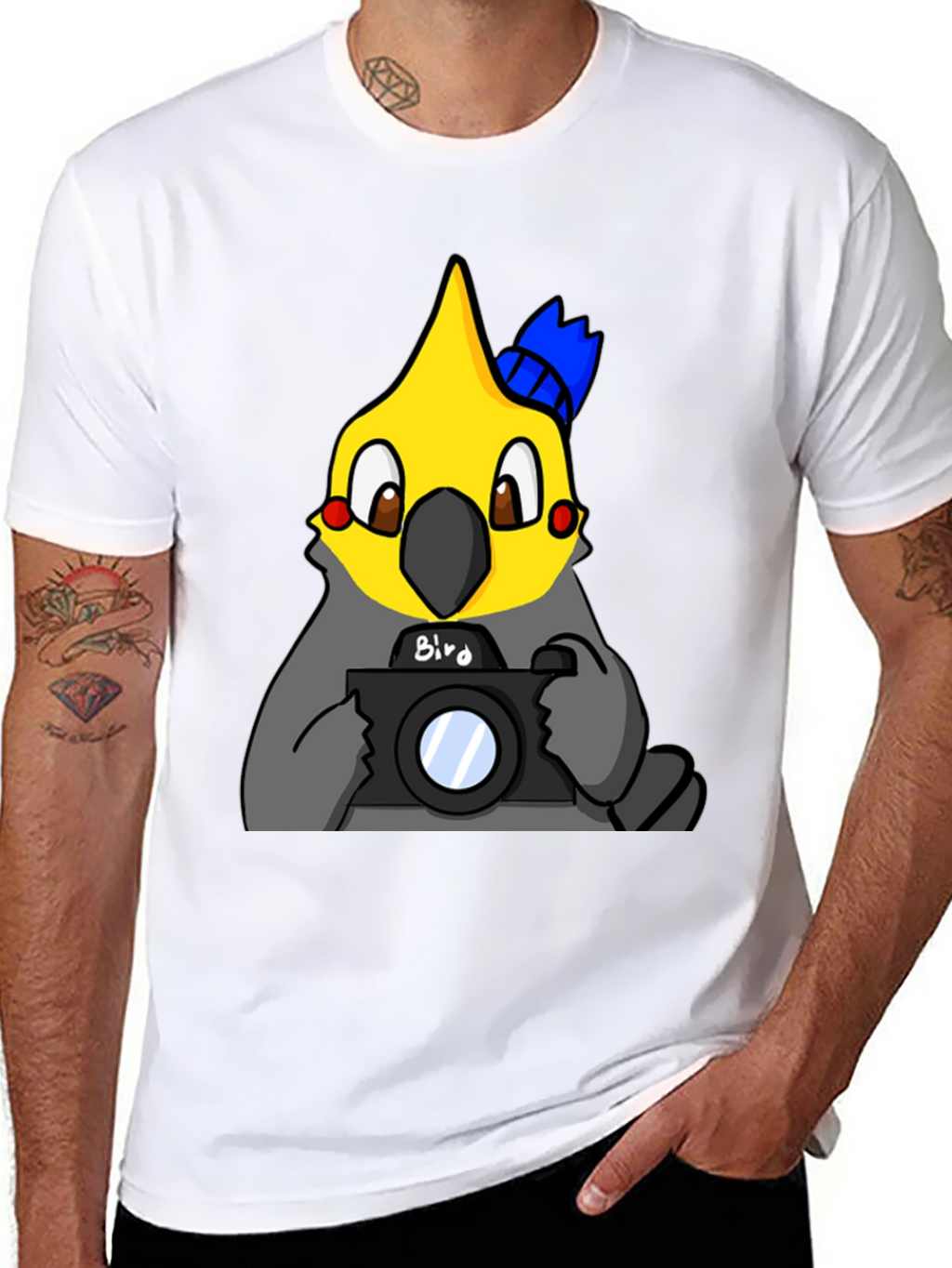 Bird Photographer Graphic T-Shirt - Unique Design