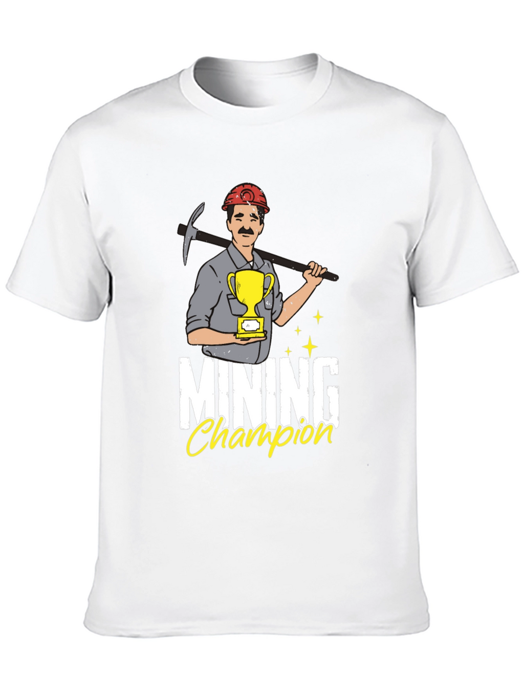 Mining Champion Graphic Tee - Black