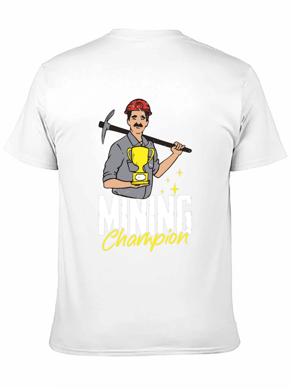 Mining Champion Graphic Tee - Black