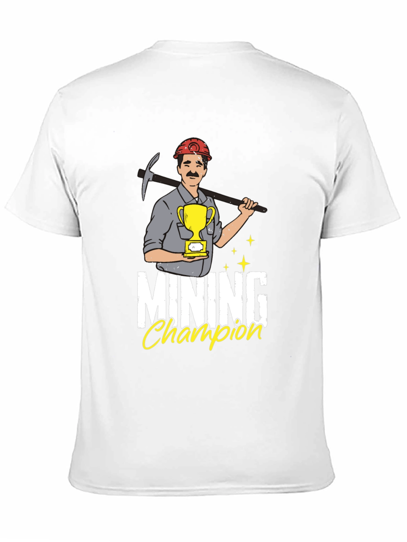 Mining Champion Graphic Tee - Black