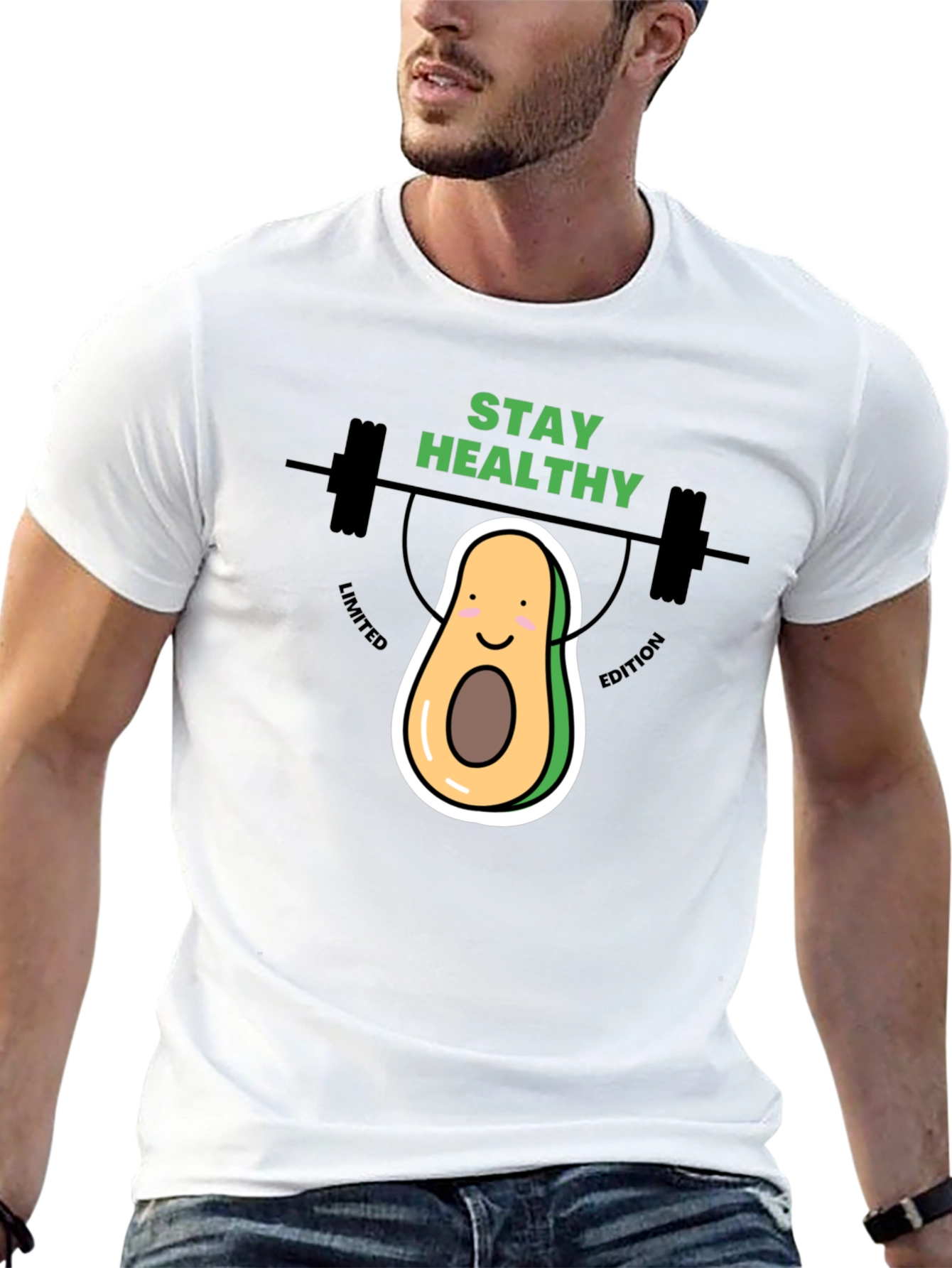 Stay Healthy Avocado T-Shirt - Limited Edition