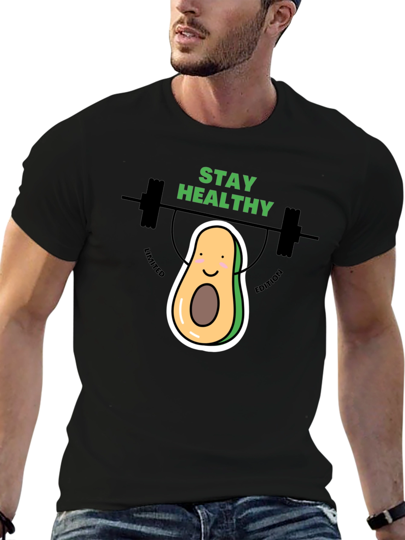 Stay Healthy Avocado T-Shirt - Limited Edition