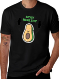 Stay Healthy Avocado T-Shirt - Limited Edition