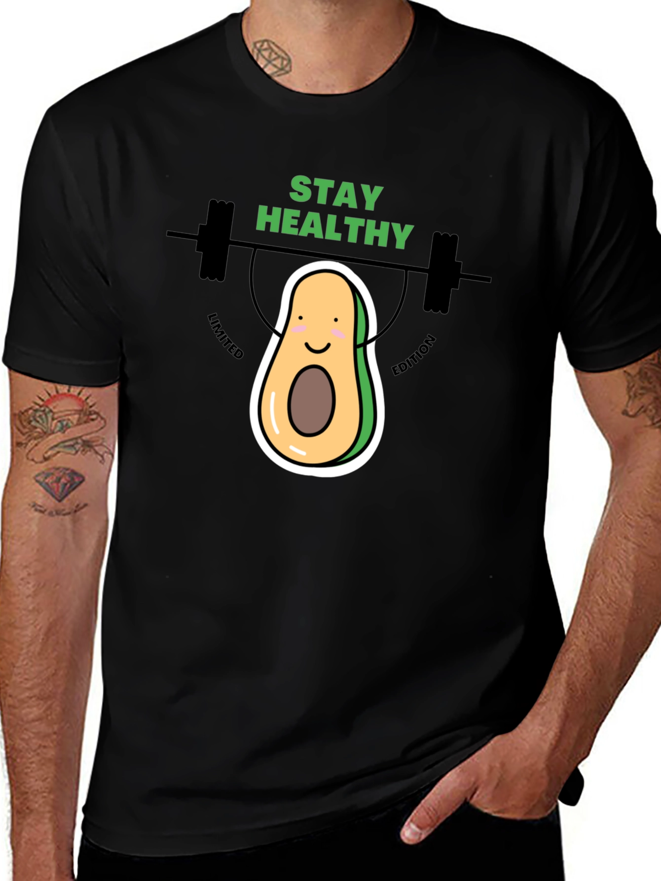 Stay Healthy Avocado T-Shirt - Limited Edition