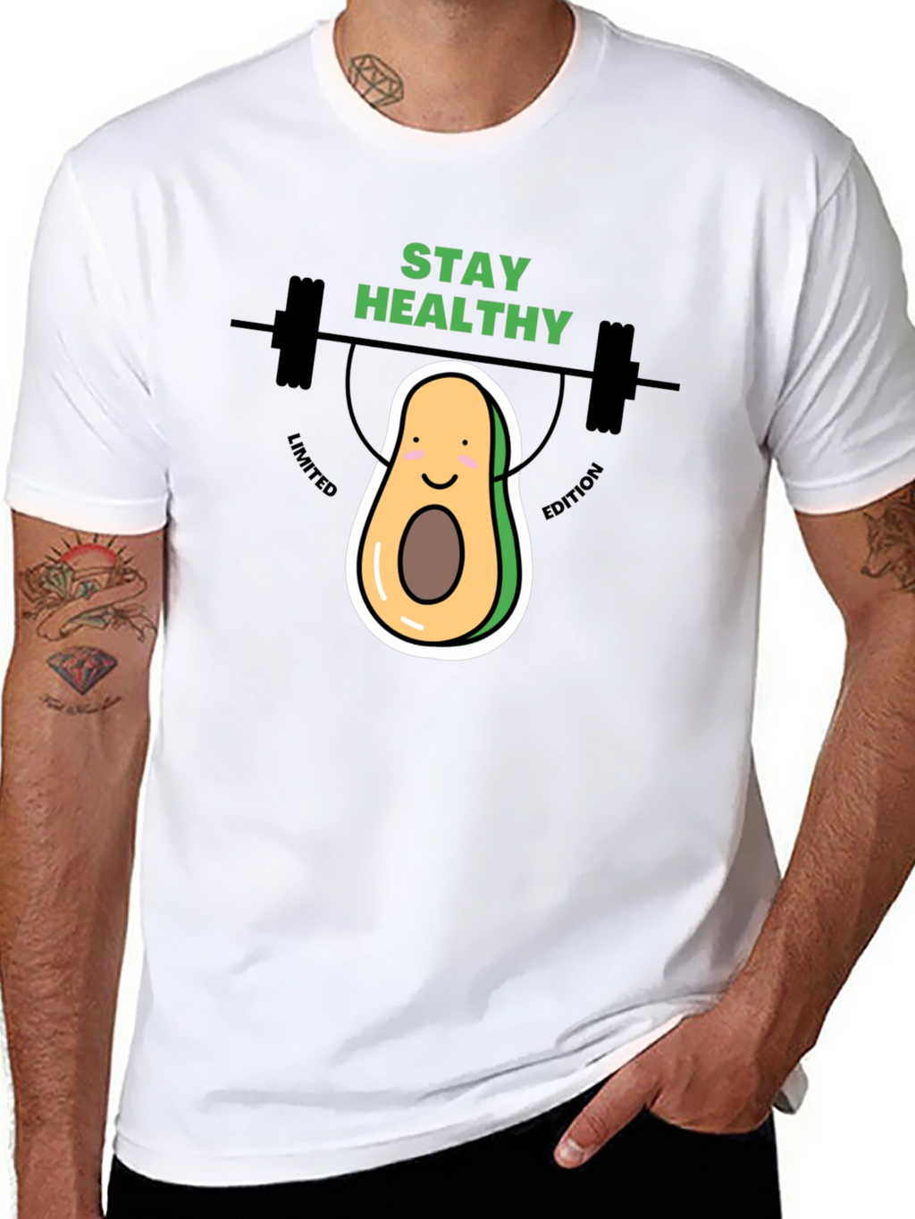 Stay Healthy Avocado T-Shirt - Limited Edition