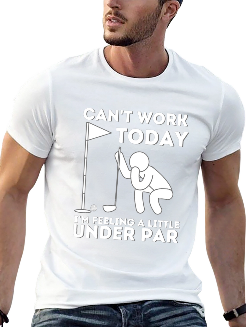 Funny Golf T-Shirt - Under Par Tee