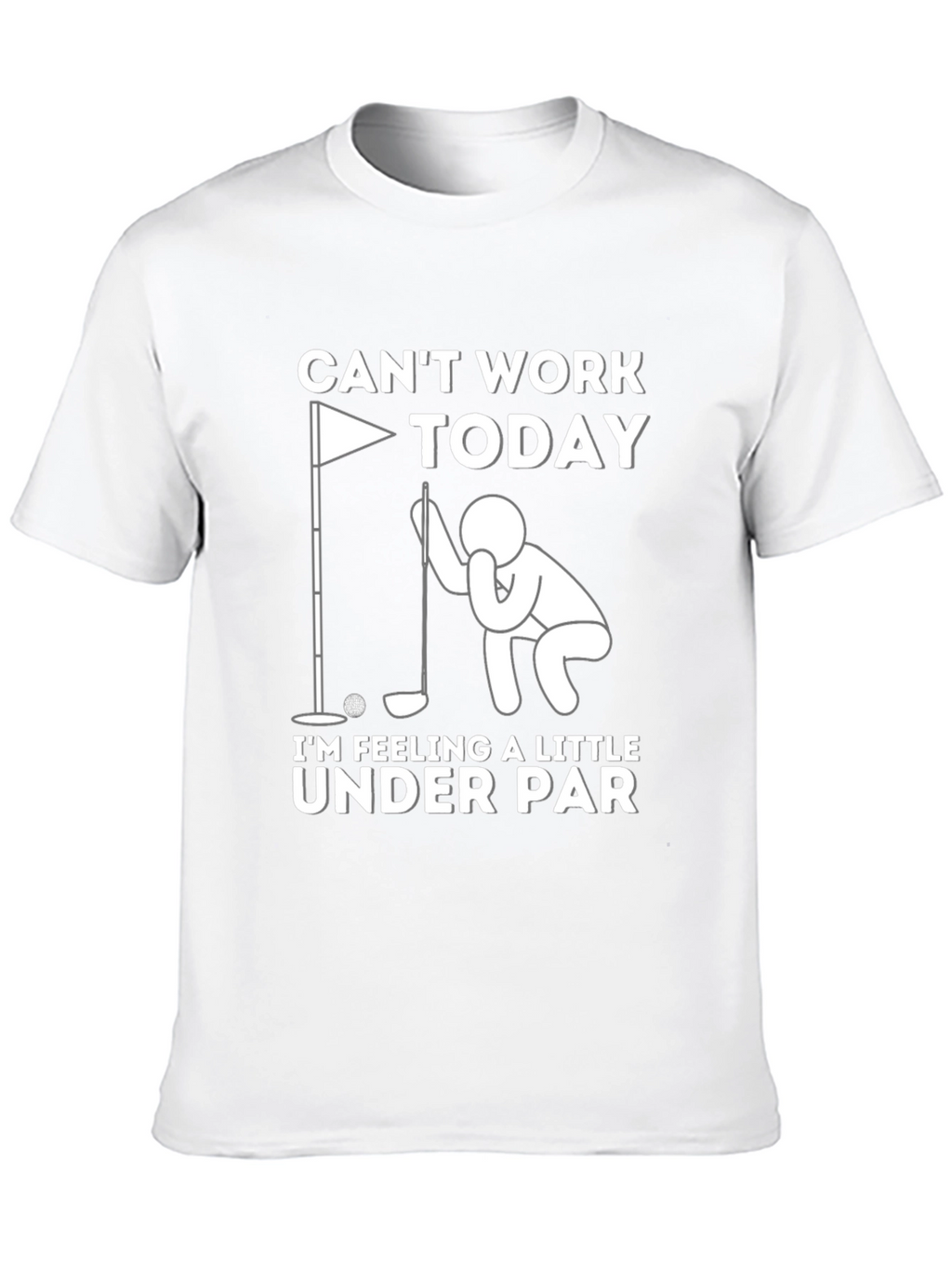Funny Golf T-Shirt - Under Par Tee