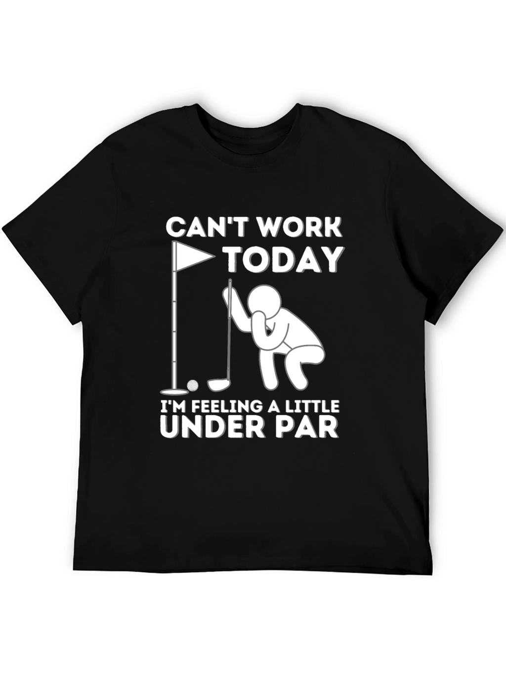 Funny Golf T-Shirt - Under Par Tee