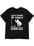 Funny Golf T-Shirt - Under Par Tee