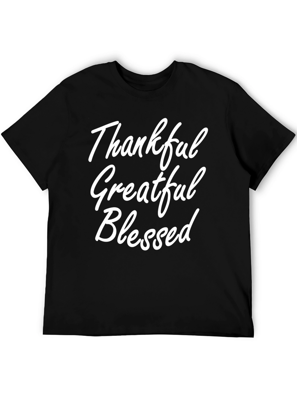 Thankful Greatful Blessed Graphic Tee