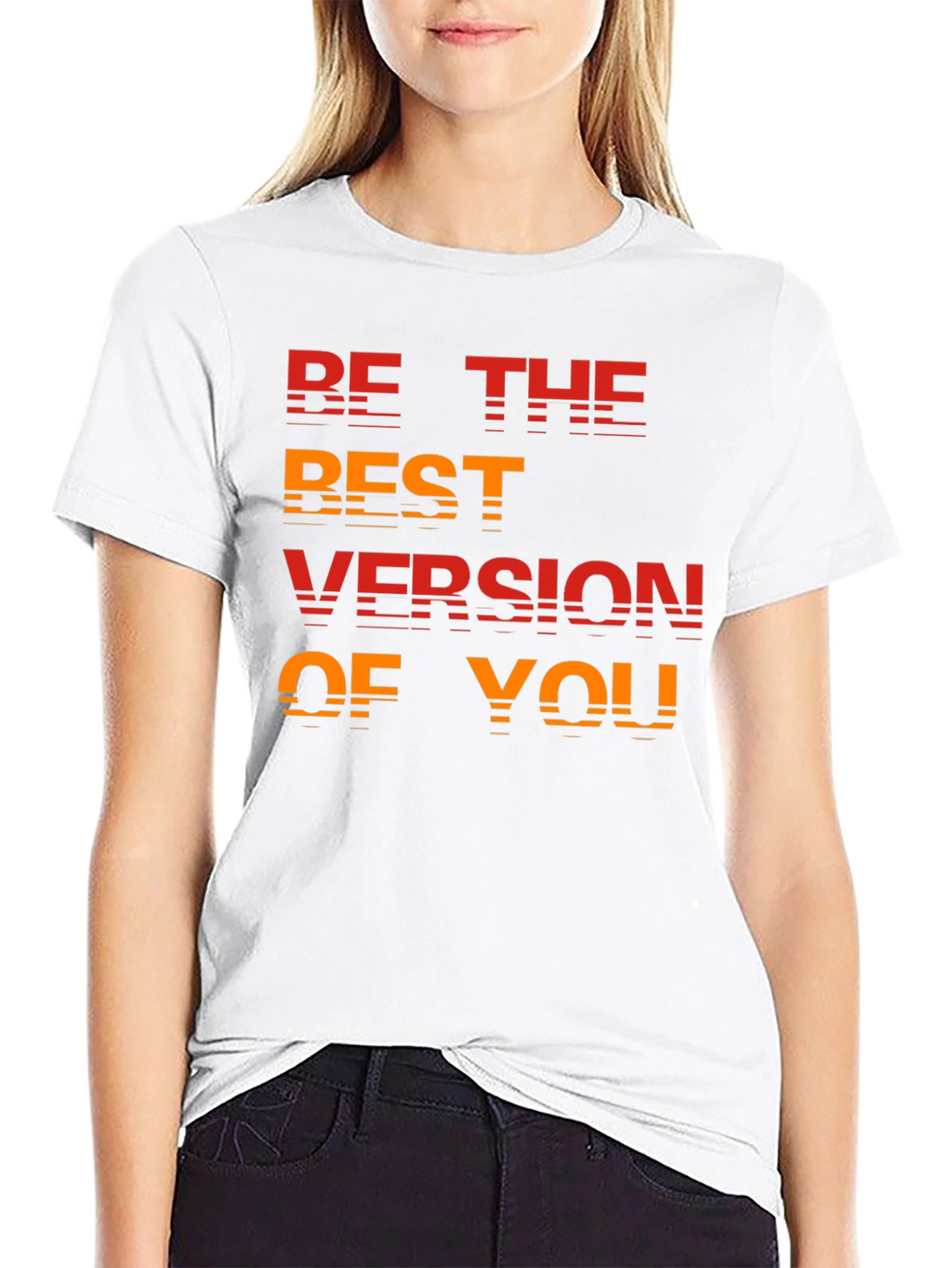 Be the Best Version T-Shirt - Motivational Tee