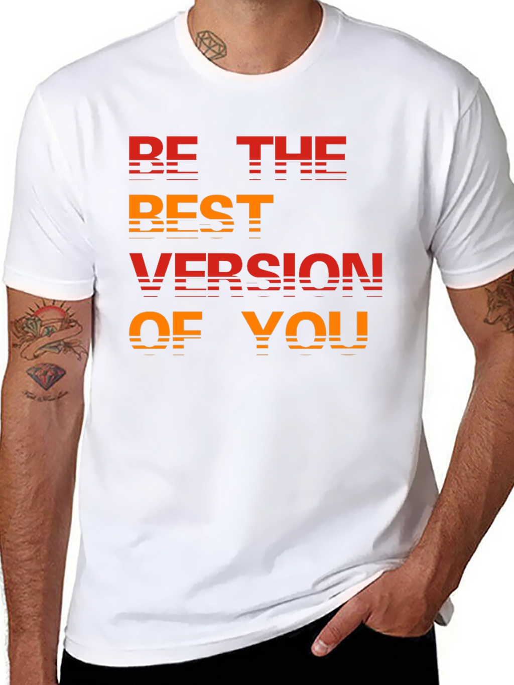 Be the Best Version T-Shirt - Motivational Tee