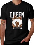December Queen Graphic Tee - Black