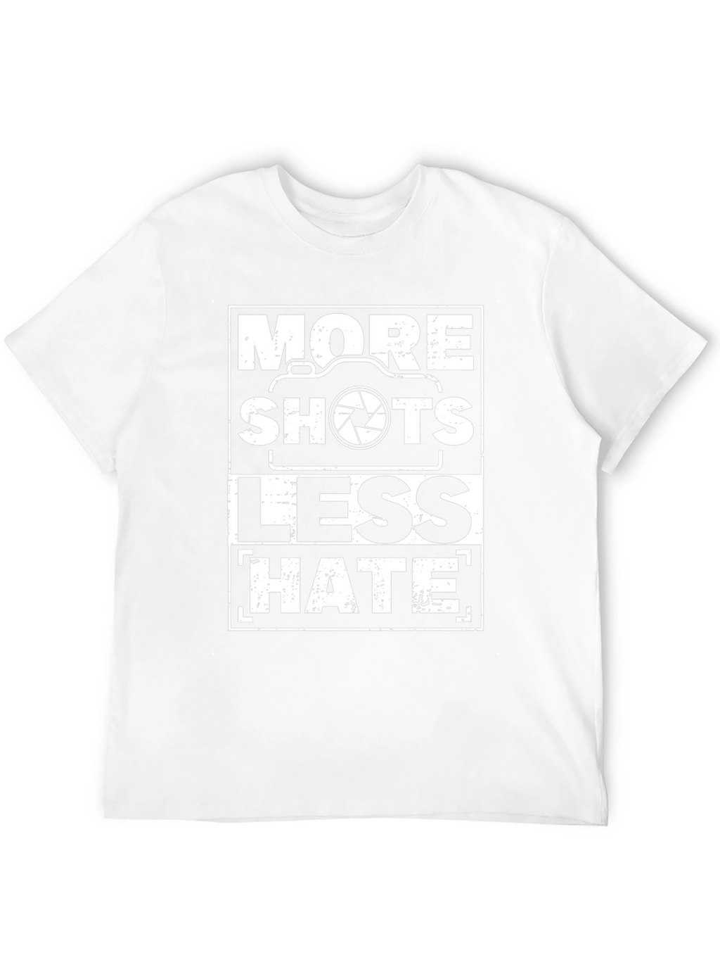 More Shots Less Hate - Graphic T-Shirt