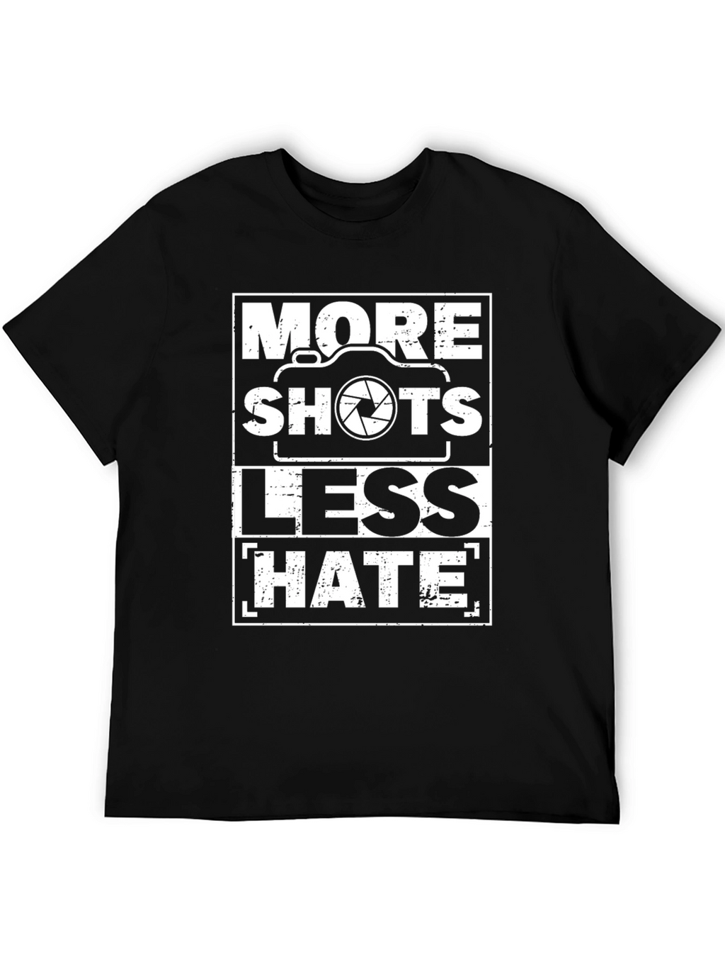 More Shots Less Hate - Graphic T-Shirt