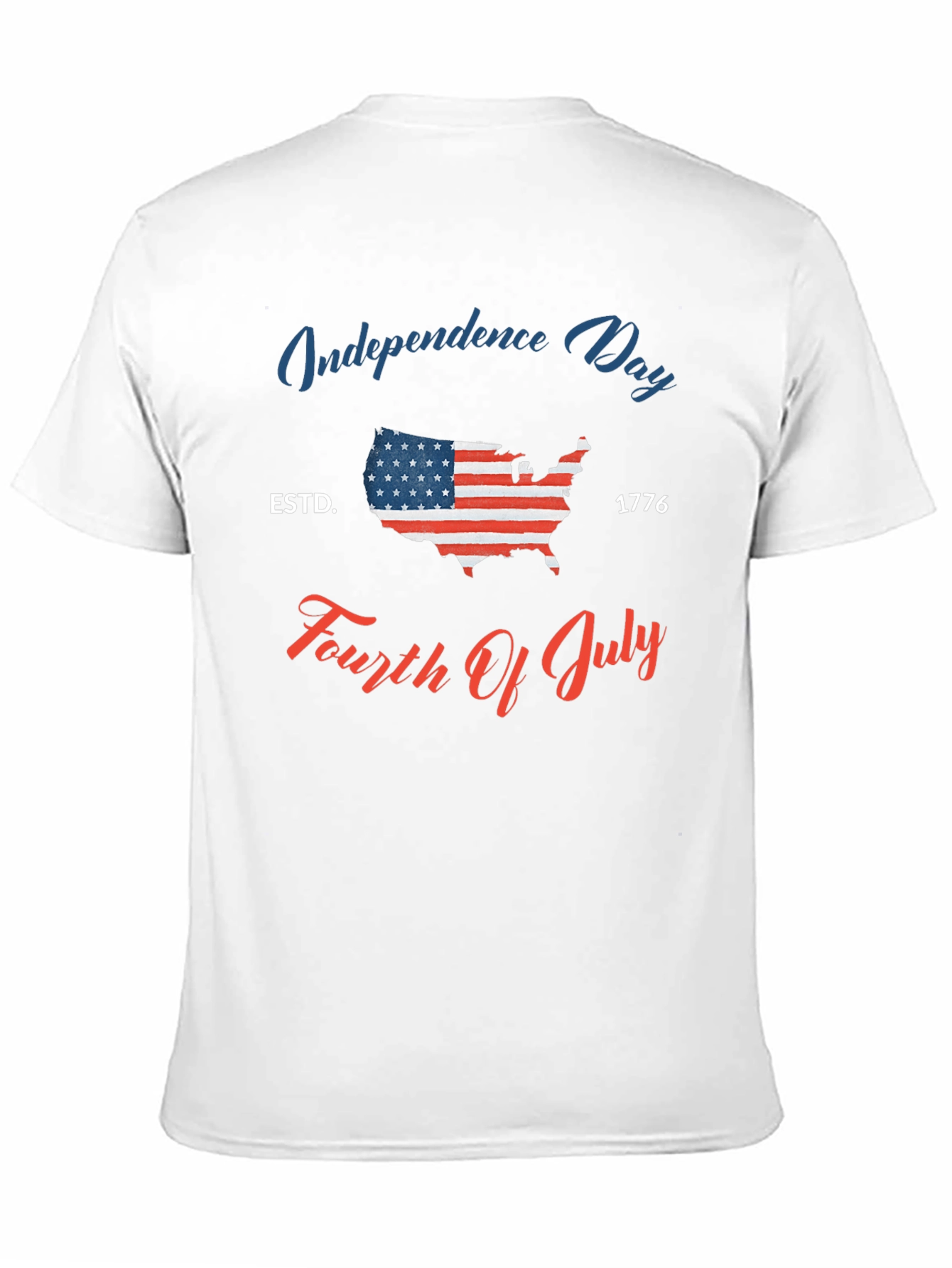 Independence Day USA Flag T-Shirt
