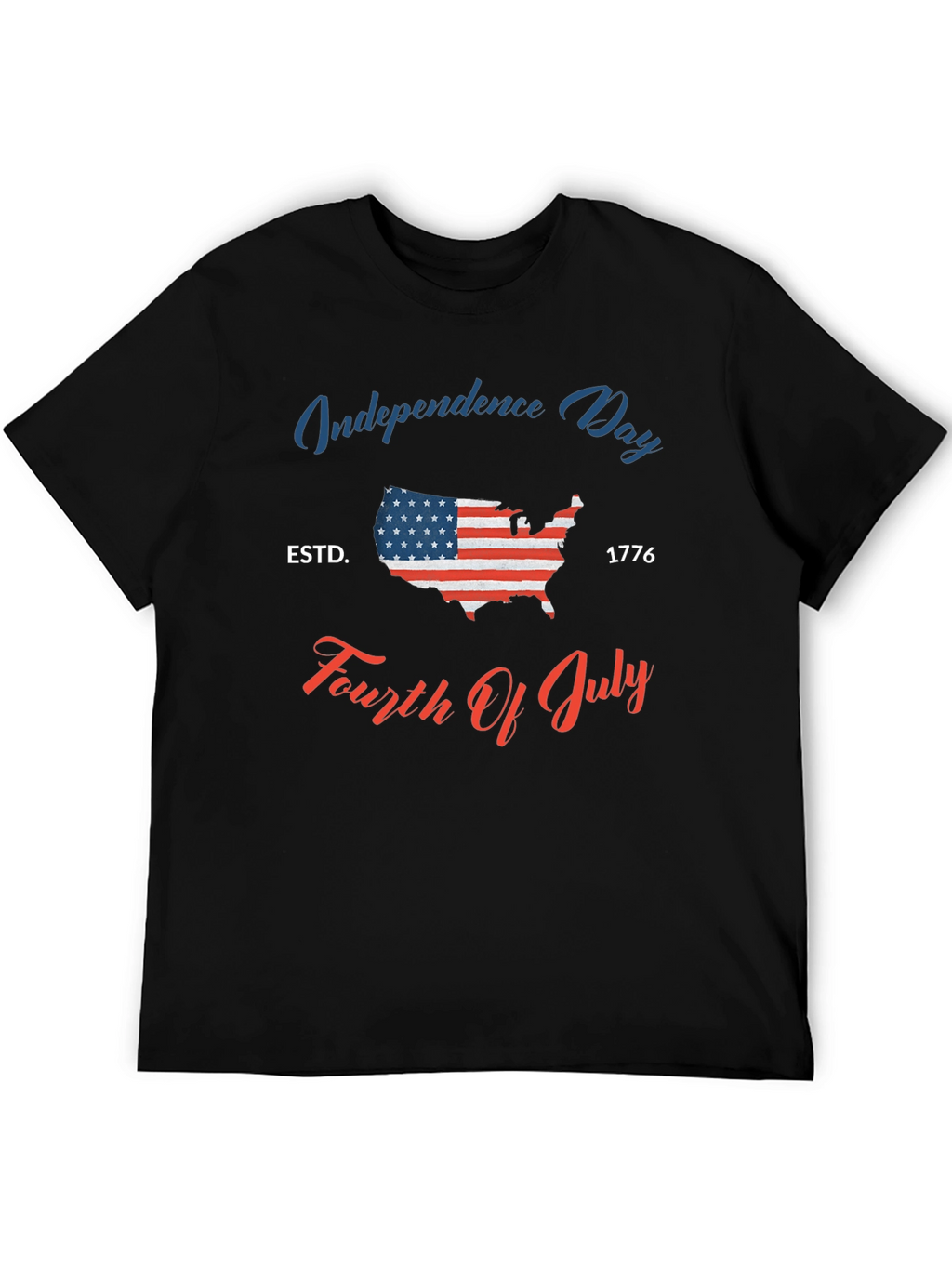 Independence Day USA Flag T-Shirt
