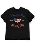 Independence Day USA Flag T-Shirt