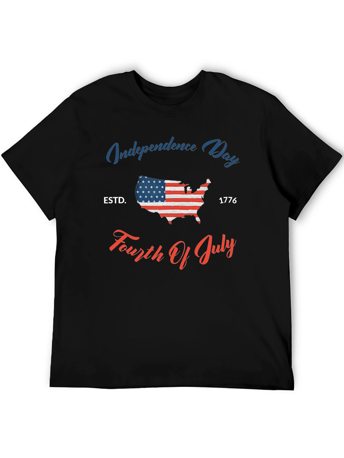 Independence Day USA Flag T-Shirt