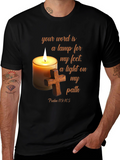 Faith Inspired T-Shirt - Psalm 119:105