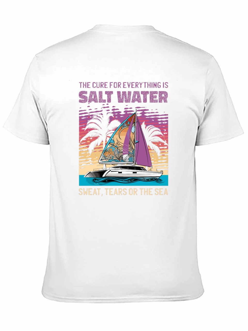 Salt Water Cure Black Graphic Tee