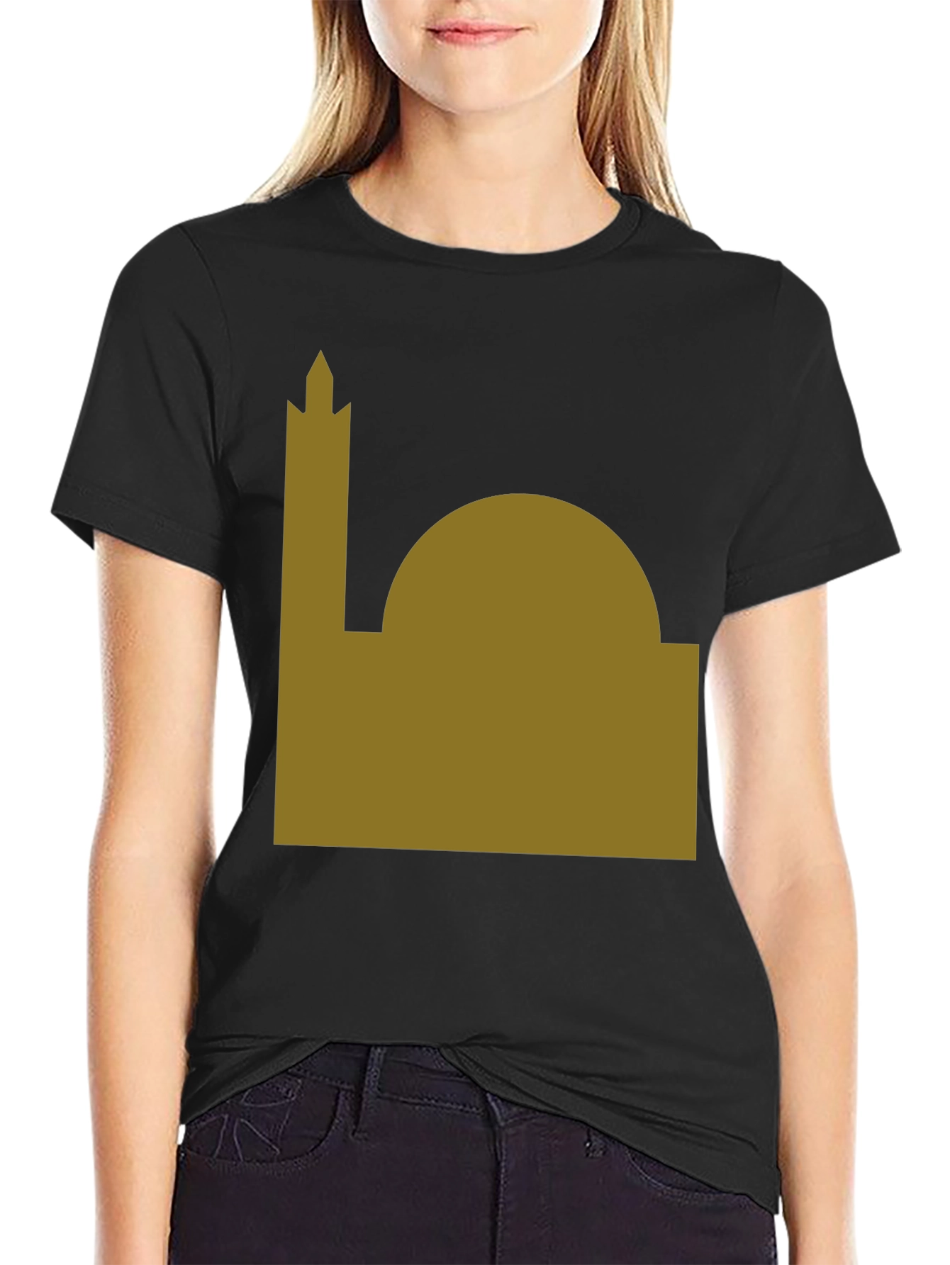 Mosque Graphic Tee - Minimalist Design