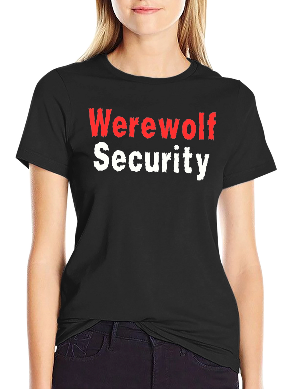 Werewolf Security Funny Novelty T-Shirt