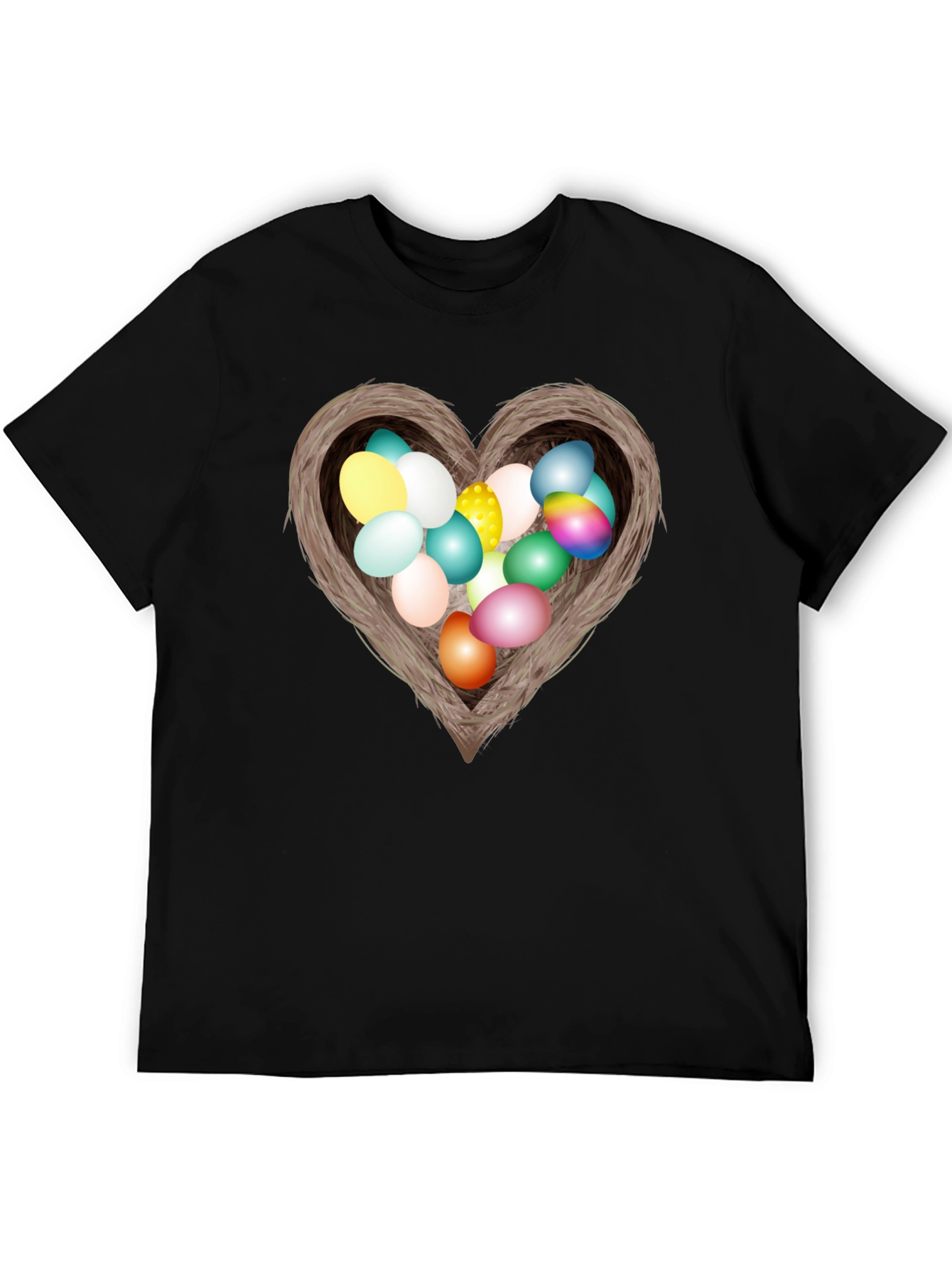 Easter Egg Nest Heart T-Shirt